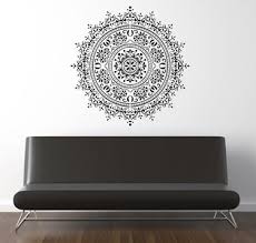 Wrought Iron Circle Wall Decal From