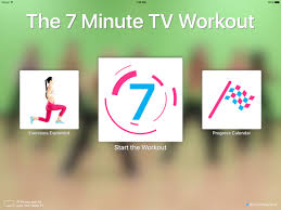 7 minute tv workout app drops