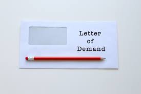 letter of demand pek co