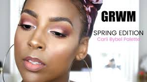 spring makeup ft carli bybel palette