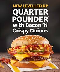 crispy onion quarter pounder calories
