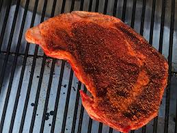 gorgeous traeger smoked ribeye with a