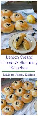 lemon cream cheese blueberry kolaches