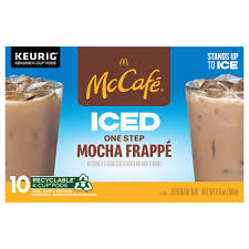 mocha frappe coffee k cup pods