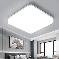 Bathroom vanity lighting can be much more than just a few fancy lightbulbs and fixtures for your restroom. Oeegoo 5000k Flush Mount Led Ceiling Light Fixture 24w 2400lm Square Led Ceiling Light Bathroom Ceilin Modern Ceiling Lamps Led Ceiling Lights Ceiling Lights
