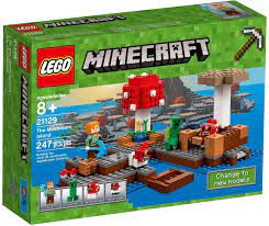 Mua đồ chơi LEGO 21129 - Hòn Đảo Nấm (LEGO Minecraft The Mushroom Island)