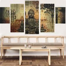 frameless huge buddha abstract canvas