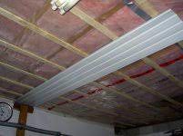 hanging insulation in ceiling the