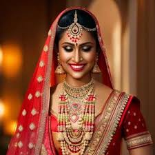 indian bride dress jewelry face swap