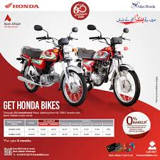 honda cd 70 installments plan with zero