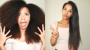 People with naturally curly hair often avoid heat—it can be damaging to curls, which by nature are fragile. Straightening Your Natural Hair A Sign Of Insecurity Black Hair Information
