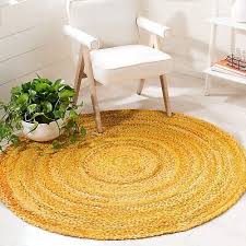 cotton rug round handmade area rug