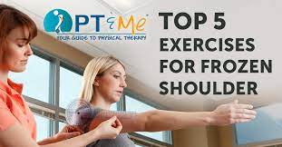top 5 exercises for a frozen shoulder