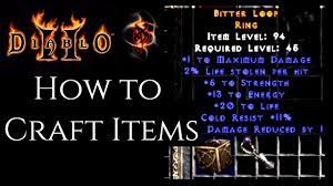 how to craft in diablo 2 you