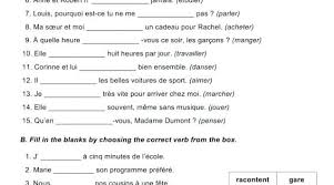 Kids Free High School Grammar Worksheets French On Excel Worksheet