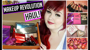 makeup revolution makeup haul