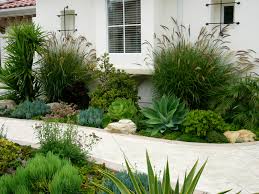 front garden with concrete paving ideas