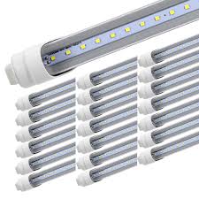 Intergrated led tube t8 8ft 2400mm 8ft led shop light fixture, triple row t8 integrated 8 foot led bulbs tube light. R17d 8 Foot Led Bulbs T8 T10 T12 8ft Led Tube Light F96t12 96 Cw Ho Rotating Base Led Shop Light Fixture 6000k Led Tube Light Shop Light Fixtures Led Tubes