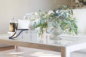 Glass Coffee Table Decorating Ideas