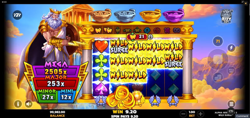 Alpha Gods Zeus 2 Wild Surge Slot Review - iGamingToday.com - News, insights and Slots review