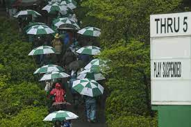 Rain halts Masters play yet again, making Sunday a long day - WTOP News