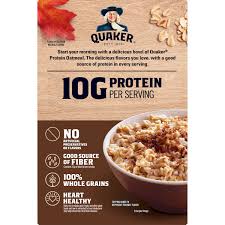 protein instant oatmeal maple and