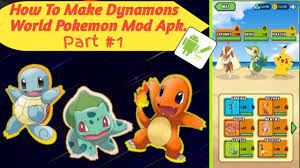 How To Make Your Own Dynamons World Pokemon Mod APK Like Me | (No Root)
