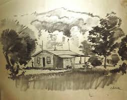 On our channel we do art together as a family, and we love sharing it with you. Constantin Astori Signed Charcoal Drawing Scenic Landscape House Trees Ebay