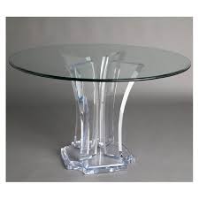 Four Towers Acrylic Dining Table Base