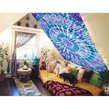 new mandala tie dye tapestry hippie