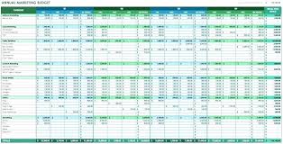 Monthly And Yearly Budget Spreadsheet Excel Template Free Excel