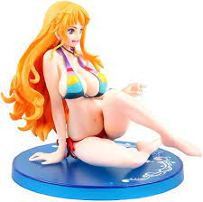 GONGSI ONE PIECE-Nami swimsuit pose Anime Figure creative gift pvc 5.6 inch  (Color : Nami2) : Amazon.co.uk: Toys & Games