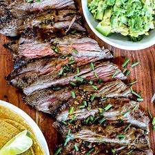 grilled skirt steak recipe with
