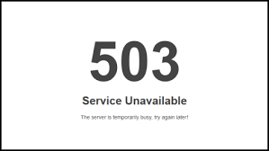 503 Service Unavailable Fix gambar png
