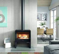 Freestanding Fireplace Hergóm Glance