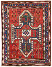 antique sewan kazak rug caucasian