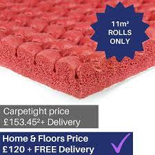 red acoustic supreme carpet underlay