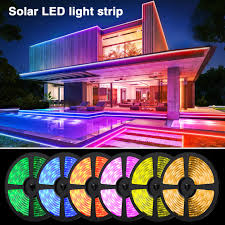 Miwat Solar Led Strip Light 5m 10m Rgb