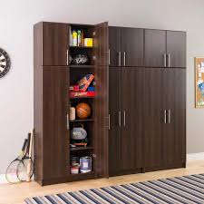 Prepac Wood Freestanding Garage Cabinet