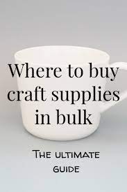 where to craft supplies and blanks