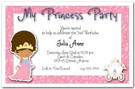 Princess Photo Birthday Invitations Menshealtharts