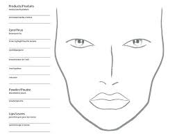 Makeup Sketch Template At Paintingvalley Com Explore