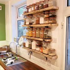 Kilner Jar Storage Shelves From Old