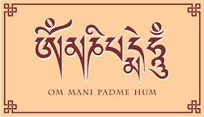 om mani padme hum mantra chanting and