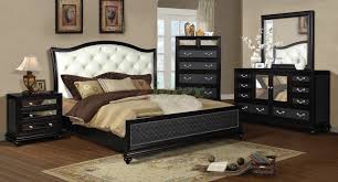 Start with a bed style and let the rest of the décor follow or fall in love with a single piece and synchronize accordingly. Platform Bedroom Furniture Set With Leather Headboard 135 Xiorex