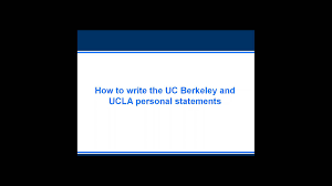 Statement of purpose UC Berkeley Admissions 
