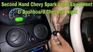 second hand chevrolet spark dashboard