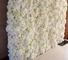 Artificial Flower Wall Rose Hydrangea