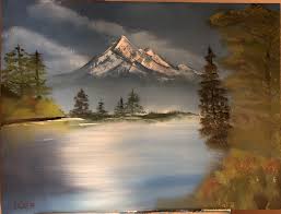 Bob Ross Style Painting