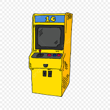 arcade game machine vector hd images